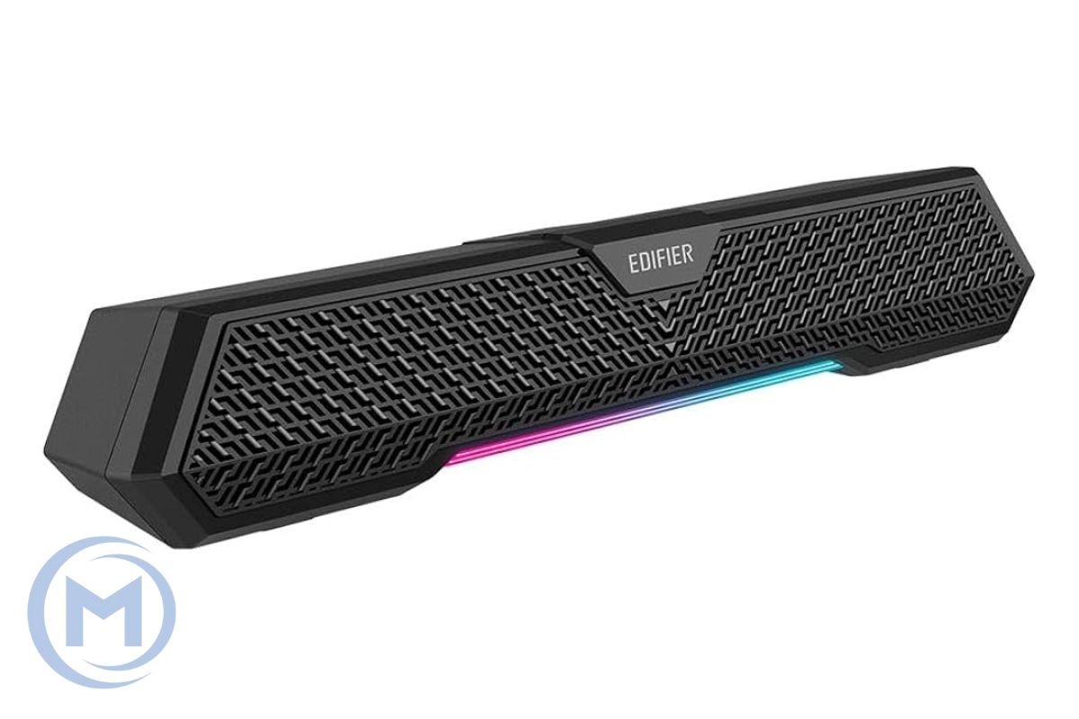 Мультимедийная колонка Edifier MG250, ≥ 85dB (A), 2.0 Bluetooth v5.3, AUX, USB-A, R/L:2.5W + 2.5W (RMS), 80Hz-19000Hz, RGB, black