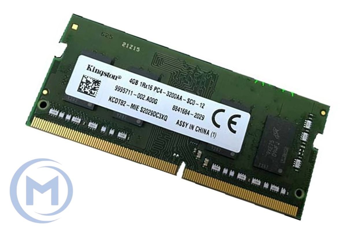 SODIMM DDR4 4GB PC-4 (3200MHz), KINGSTON OEM