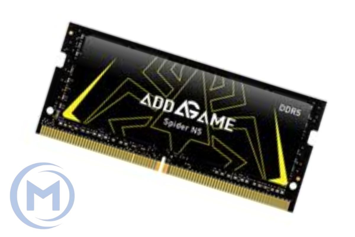 SODIMM DDR5 32GB PC-44800 (5600MHz) 1.1V, CL46, 262-Pin, Addlink Spider N5, Made in Taiwan [AG32GB56C46N5S]