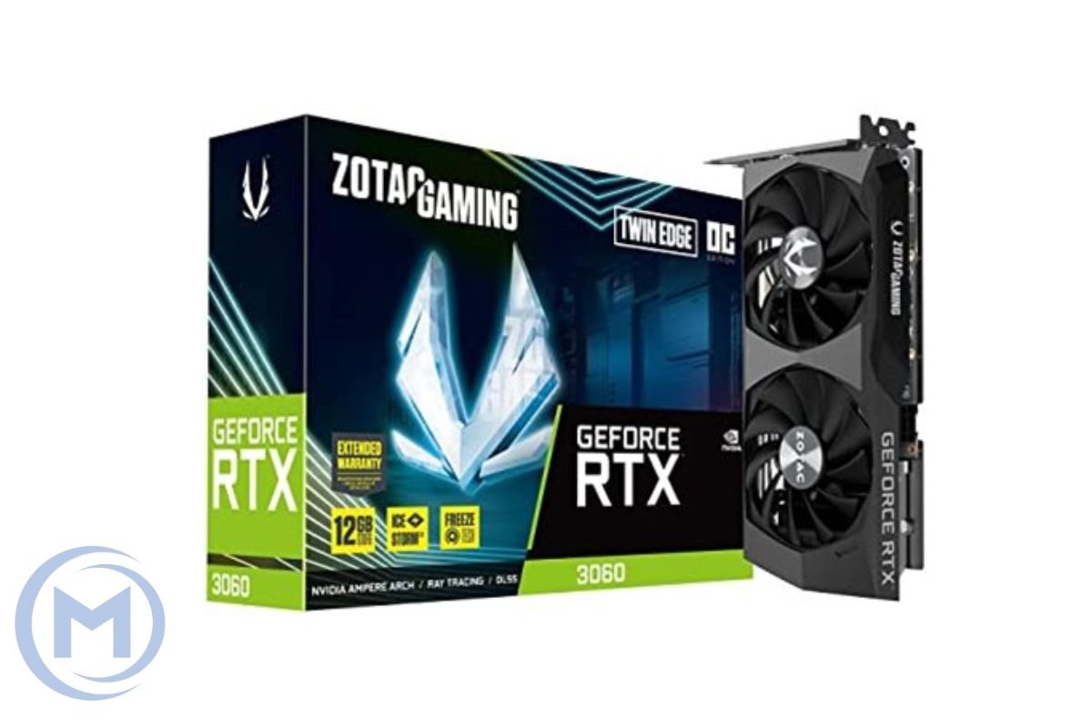 Видеокарта RTX 3060 ZOTAC GAMING GeForce RTX 3060 Twin Edge OC 12GB GDDR6, Engine clock 1807MHz, Memory clock 15Gbps, 192Bit, 3xDP, HDMI [ZT-A30600H-10M]