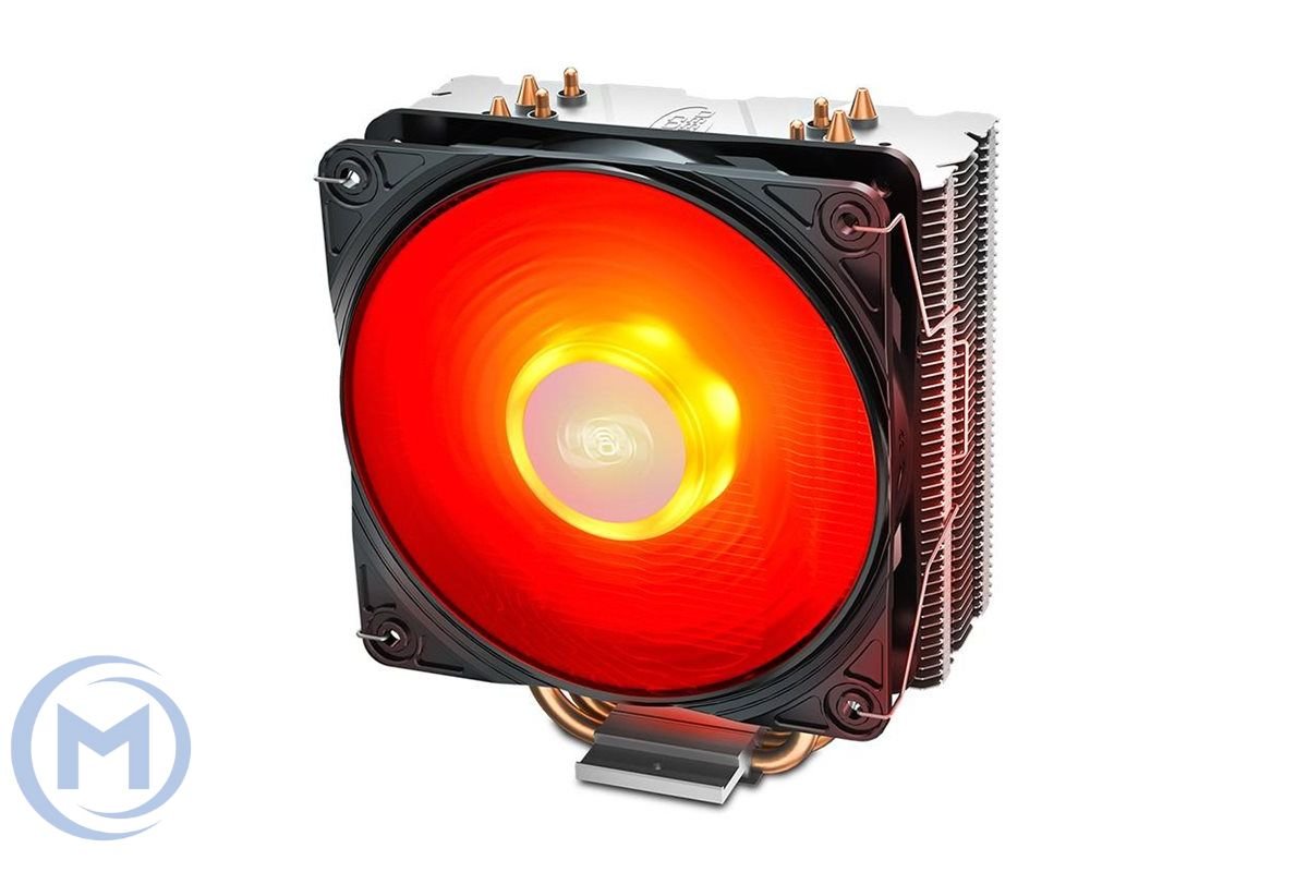 Кулер для процессора DEEPCOOL GAMMAXX-400 V2 RED LGA LGA1700/1200/115*/AMD RED LED 120x25mm,900-1500rpm,4HP
