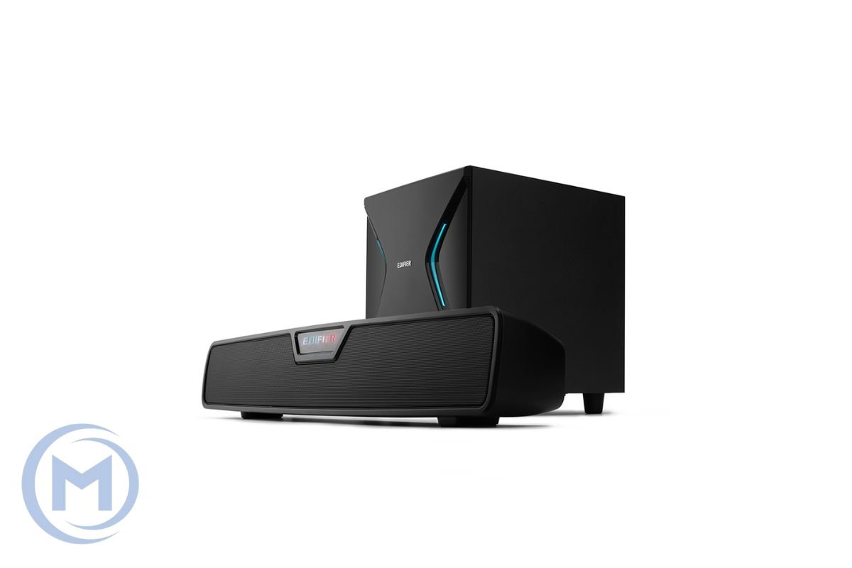 Колонки Edifier G7000, 1.1, Bluetooth, USB TYPE-C, AUX, Питание от сети, Без пульта ДУ, Дерево, Пластик, Черный