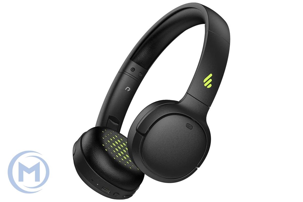 Наушники Edifier WH500, Bluetooth 5.2, Микрофон, Type-C, Быстрый заряд батареи, Складная конструкция, Радиус действия до 10м, Время работы до 40 ч, USB-Type-C, Черный