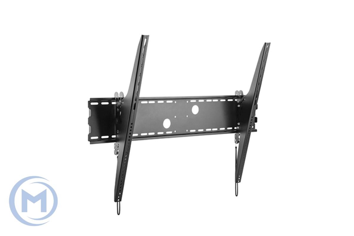 Кронштейн для ТВ и мониторов Brateck LP37-810T, Макс. нагрузка - 100 кг, Диагональ экрана от 60" до 100", Угол наклона +15° -15°, Чёрный