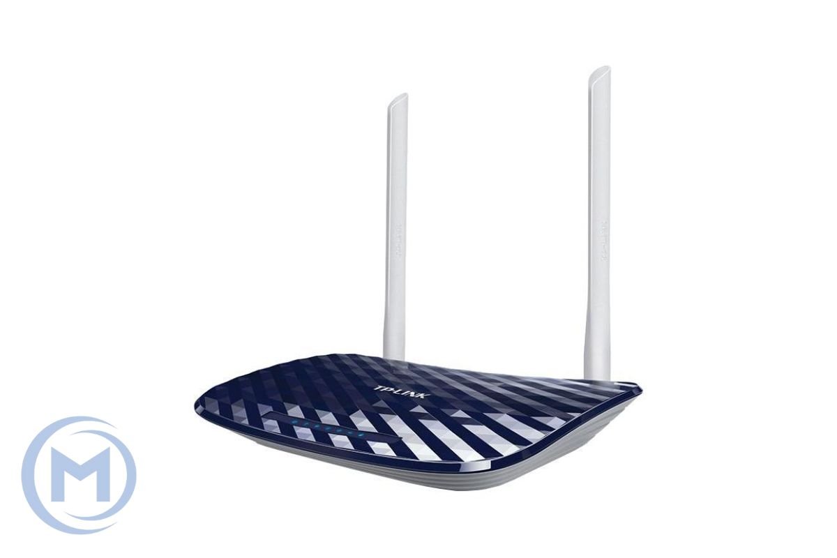 Маршрутизатор TP-Link Archer C20, 802.11a/b/g/n/AC. 2.4Ггц/5Ггц AC750, 1 WAN порт 10/100М + 4 LAN порта 10/100М