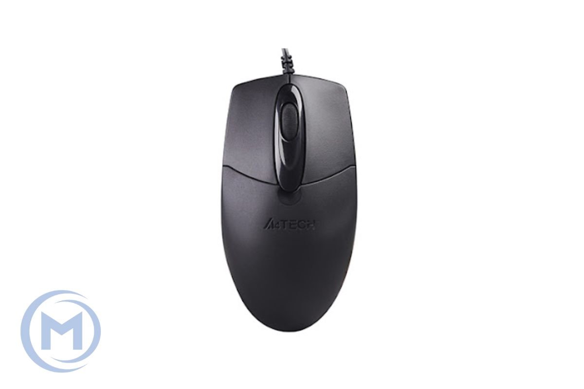 Mouse A4Tech OP-720, Black, 1000 dpi, USB, Optical mouse-Т
