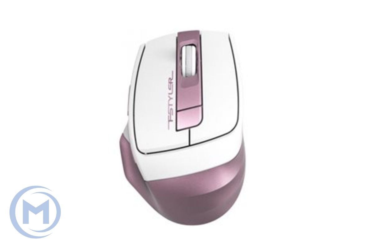 Беспроводная мышь A4Tech Fstyler FG35, Оптическая 2000dpi, 6 кнопки, USB, до 15 м, розовый